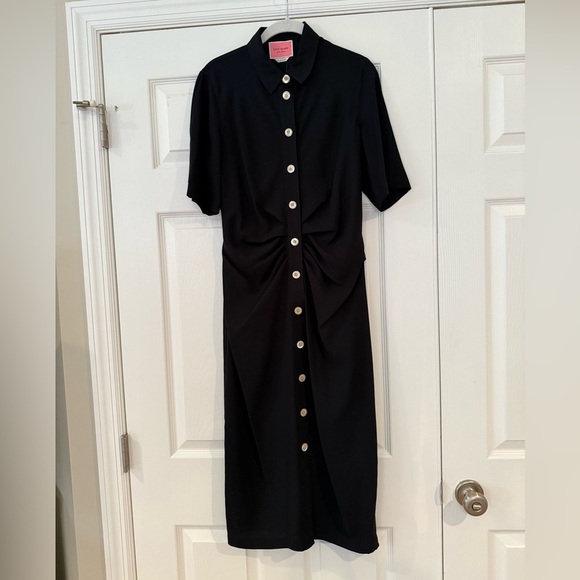 kate spade Dresses & Skirts - Kate Spade New York black mainline button up long dress